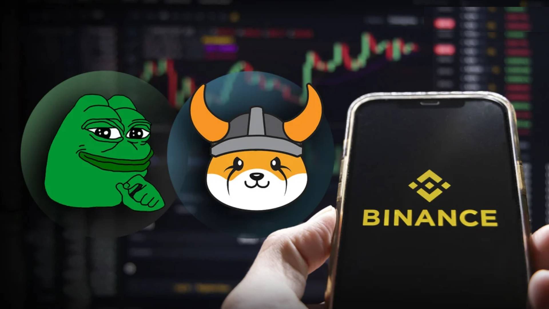 Криптовалюта FLOKI PEPE Binance