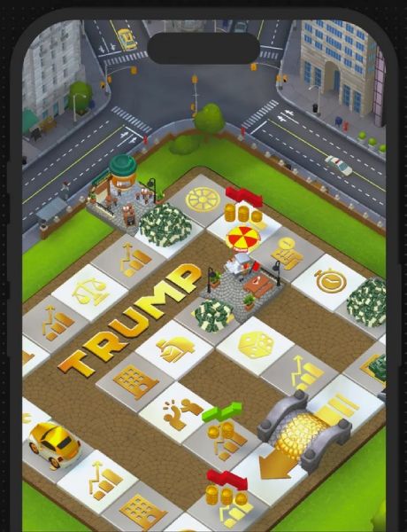 Интерфейс Trump Billionaires Club